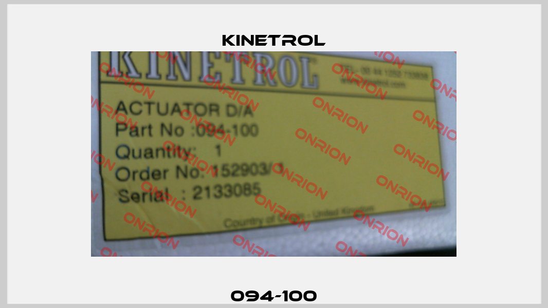 094-100 Kinetrol