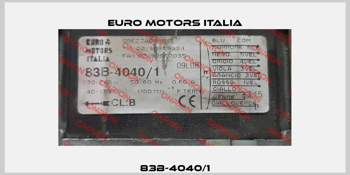 83B-4040/1 Euro Motors Italia