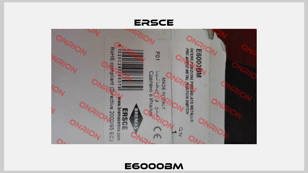 E6000BM Ersce