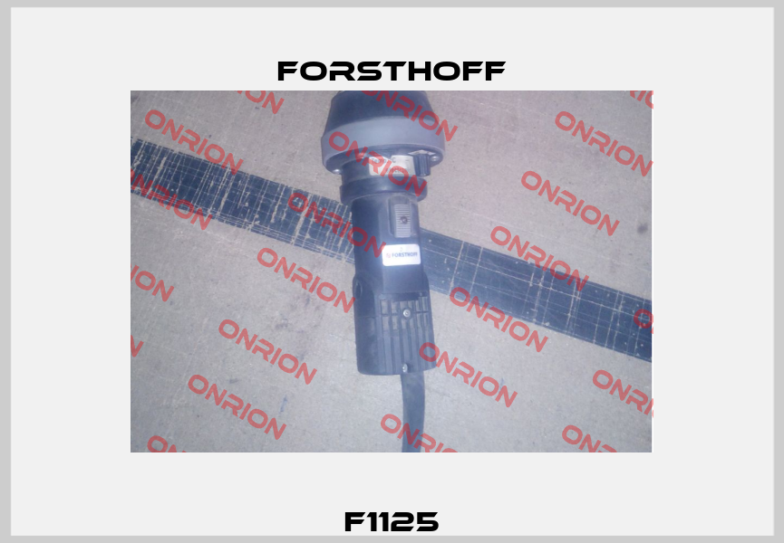 F1125 Forsthoff