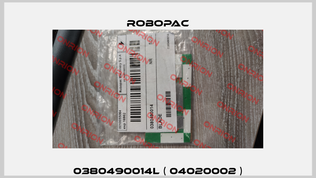0380490014L ( 04020002 ) Robopac