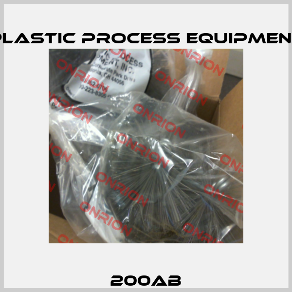 200AB PLASTIC PROCESS EQUIPMENT