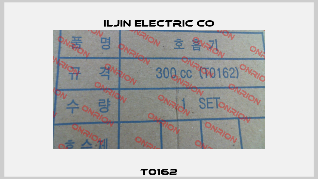 T0162 ILJIN ELECTRIC CO