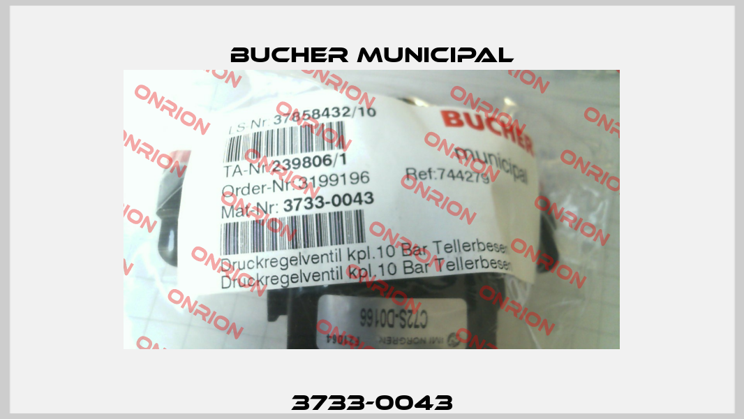 3733-0043 Bucher Municipal