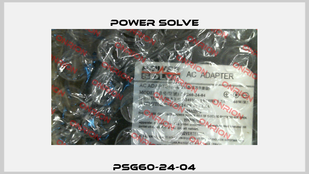 PSG60-24-04 Power Solve