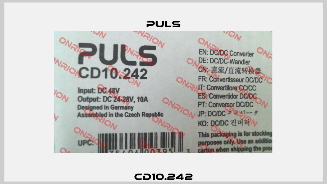 CD10.242 Puls