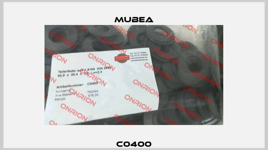 C0400 Mubea