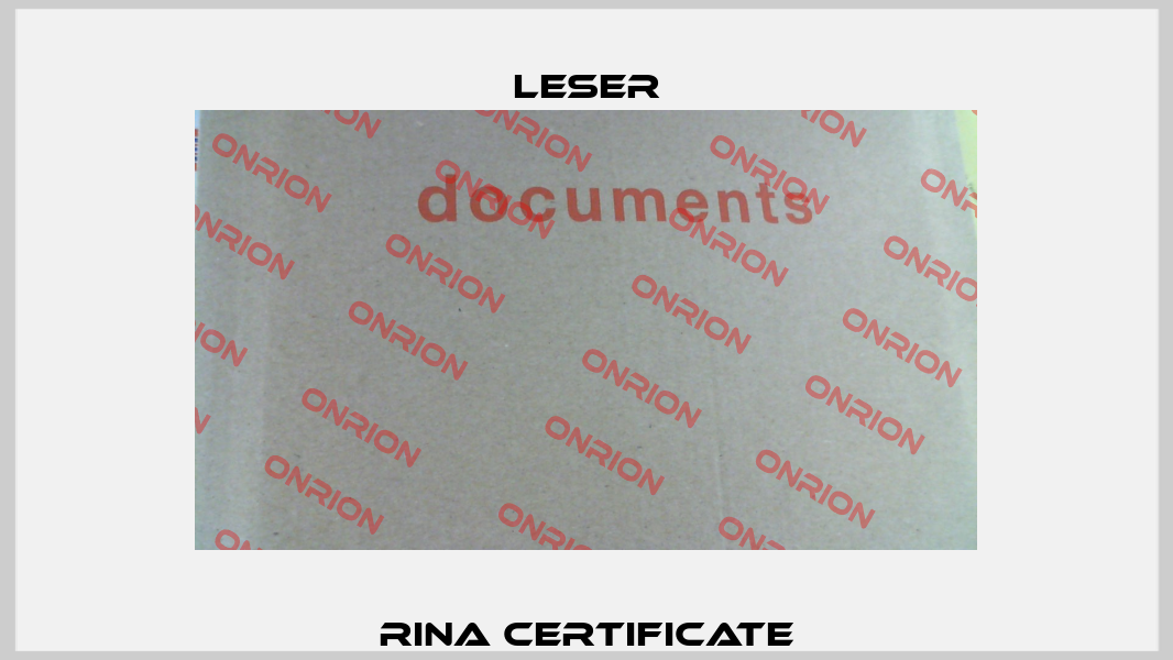 Rina Certificate Leser