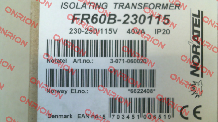FR60B-230115 / 3-071-060020 Noratel