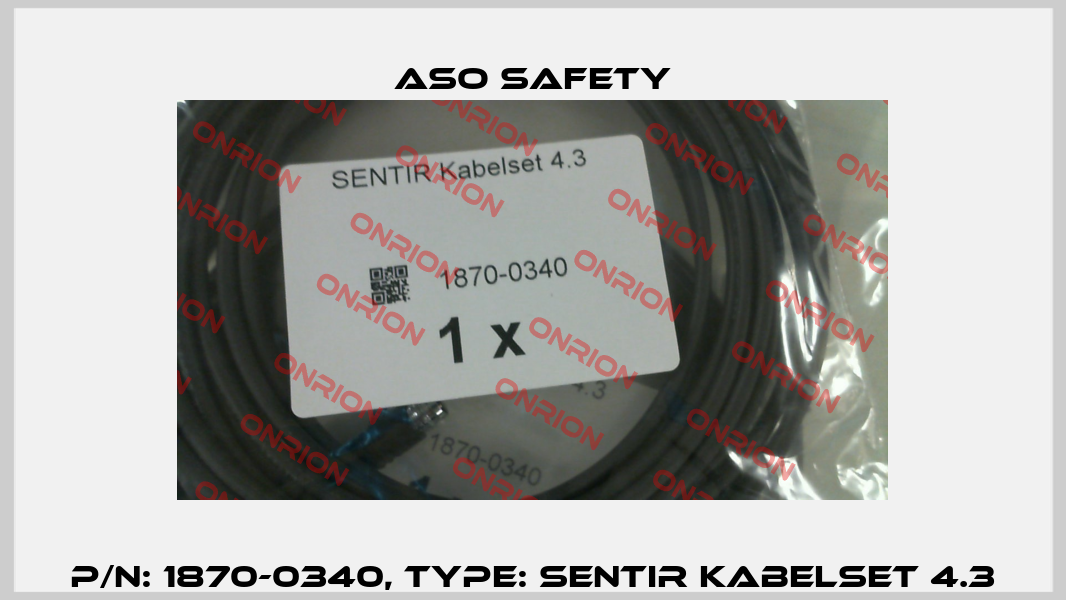 P/N: 1870-0340, Type: SENTIR Kabelset 4.3 ASO SAFETY