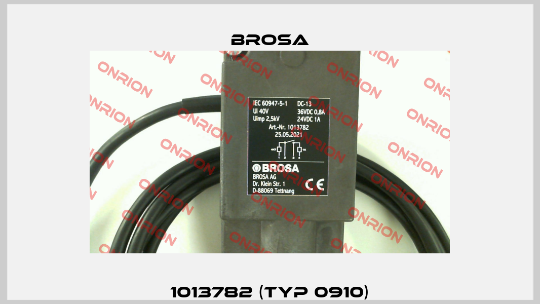 1013782 (Typ 0910) Brosa
