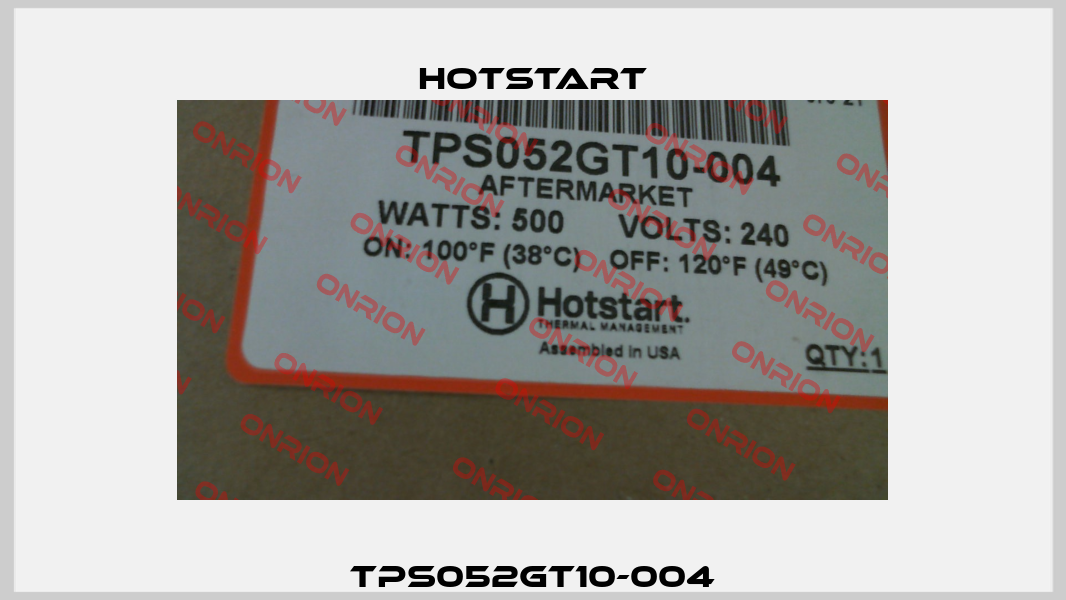 TPS052GT10-004 Hotstart