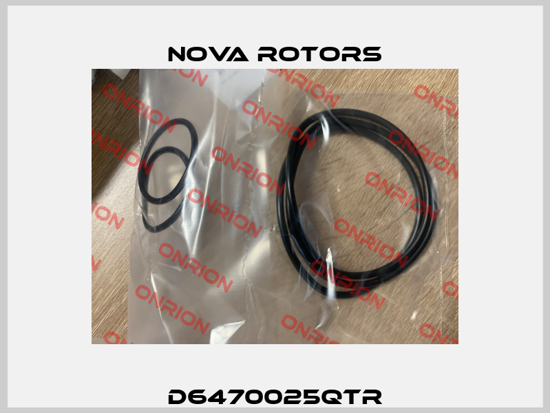 D6470025QTR Nova Rotors