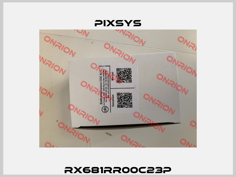 RX681RR00C23P Pixsys