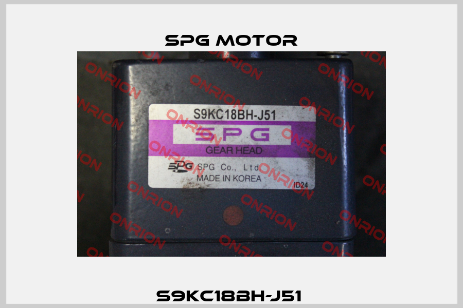 S9KC18BH-J51  Spg Motor