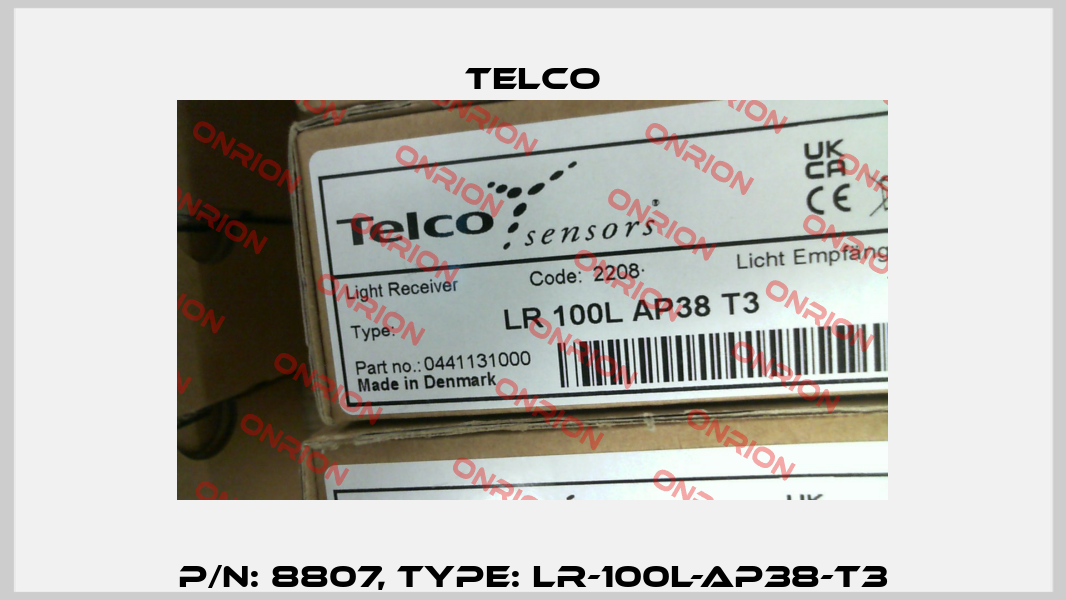 p/n: 8807, Type: LR-100L-AP38-T3 Telco