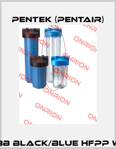 #20 BB Black/Blue HFPP w/PR  Pentek (Pentair)