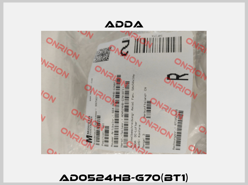 AD0524HB-G70(BT1) Adda