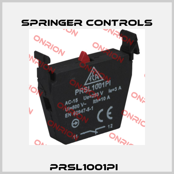 PRSL1001PI   Springer Controls