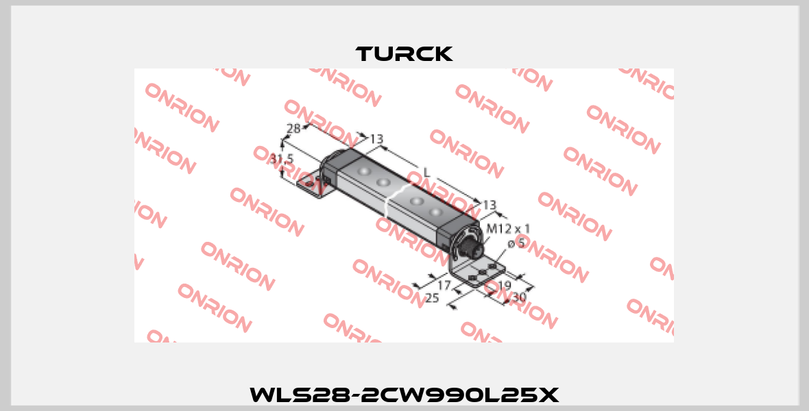WLS28-2CW990L25X Turck