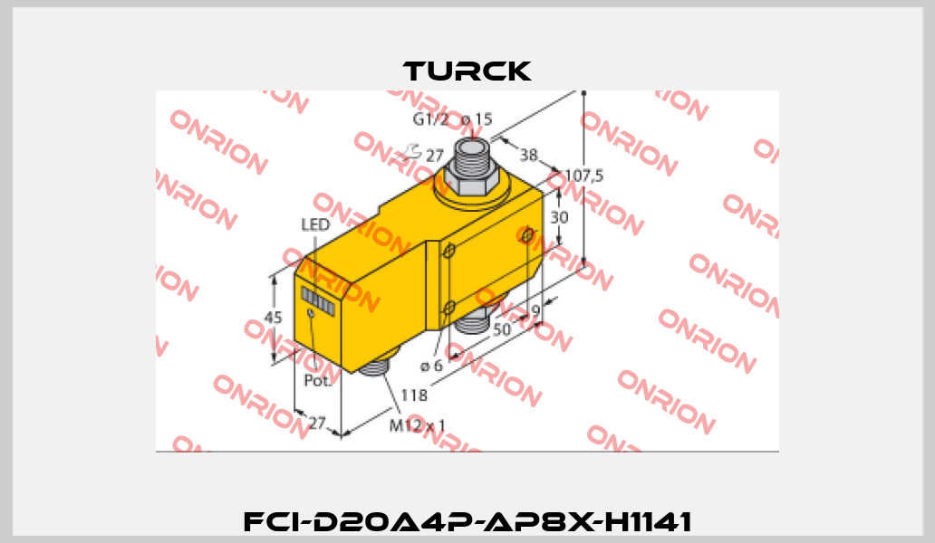 FCI-D20A4P-AP8X-H1141 Turck