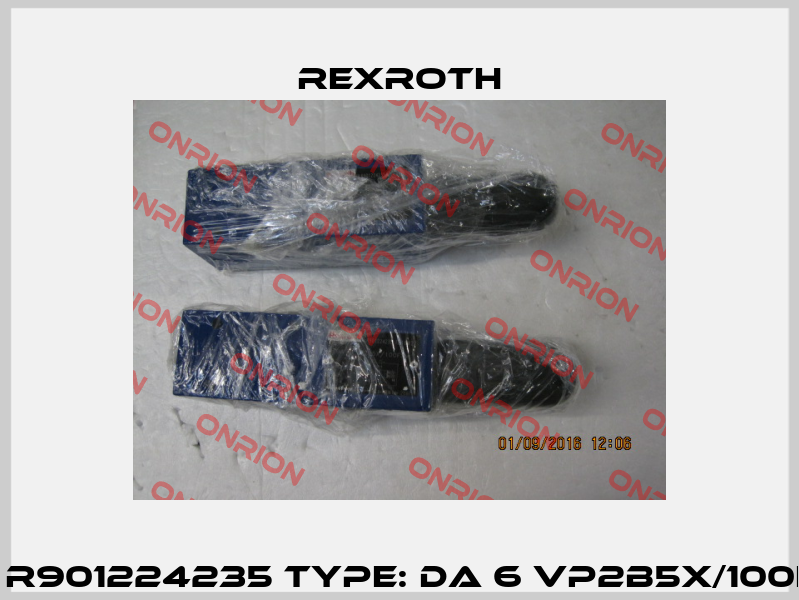 P/N: R901224235 Type: DA 6 VP2B5X/100FSM Rexroth