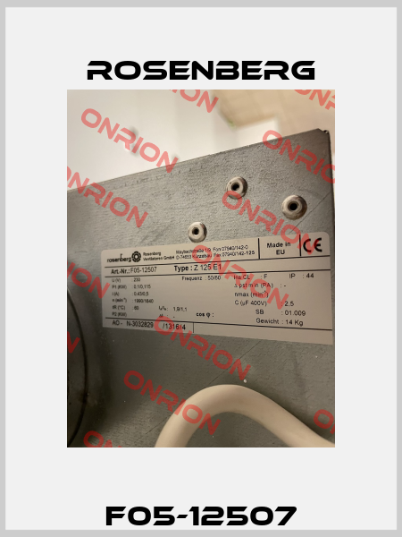 F05-12507 Rosenberg