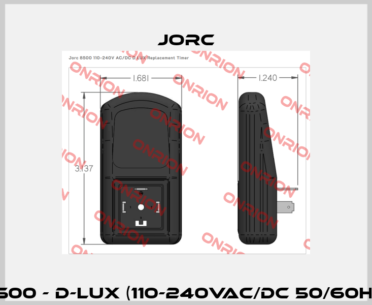 8500 - D-LUX (110-240VAC/DC 50/60Hz) JORC