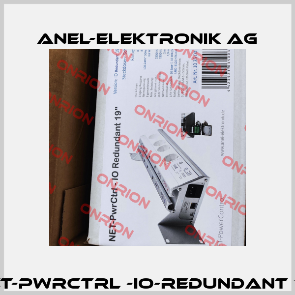 NET-PwrCtrl -IO-Redundant 19" ANEL-Elektronik AG