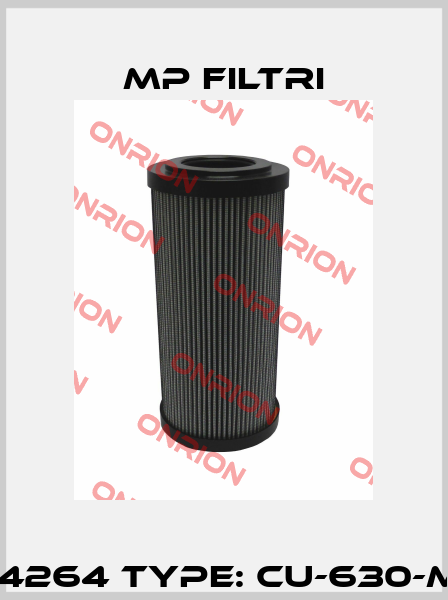 P/N: 4264 Type: CU-630-M10-N MP Filtri