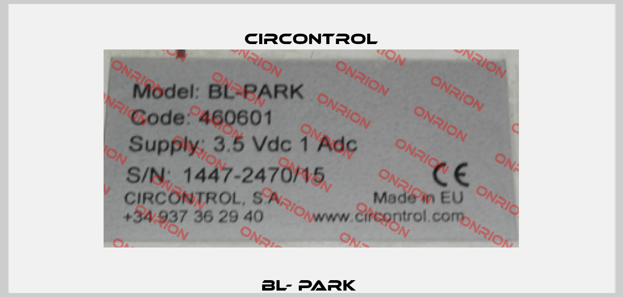 BL- Park  CIRCONTROL