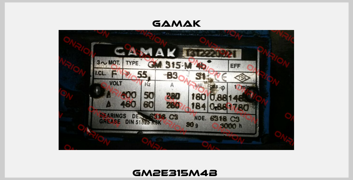 GM2E315M4b  Gamak