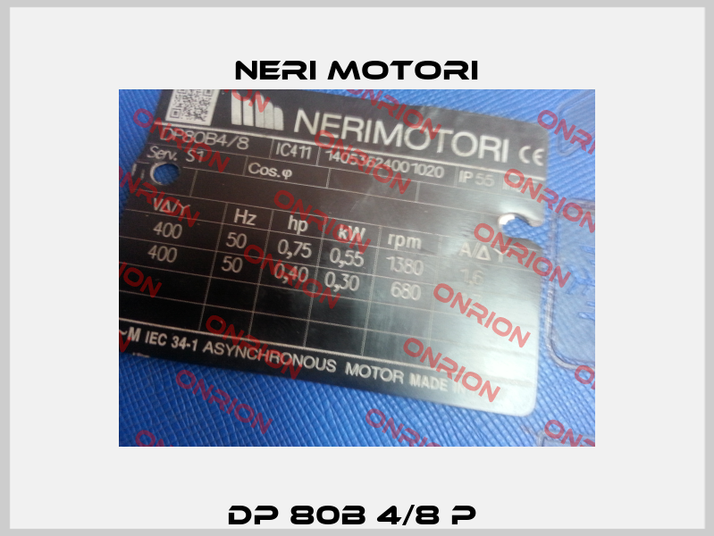 DP 80B 4/8 P  Neri Motori