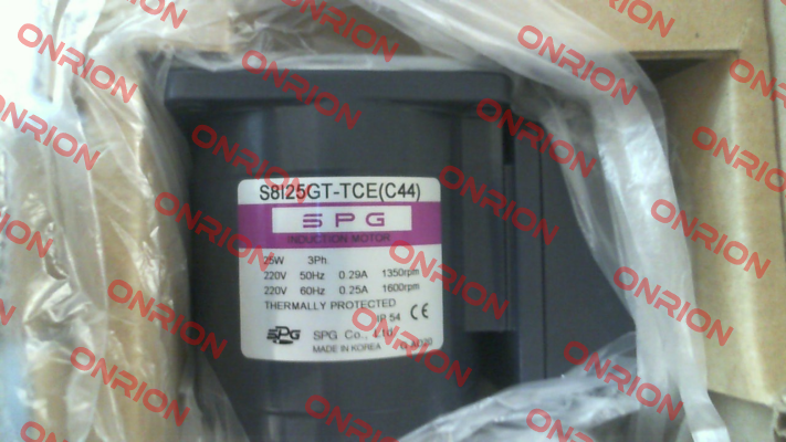 S8I25GT-TCE Spg Motor