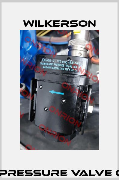 24 bar volt step pressure valve 0-125 psig ( 8.6 bar) Wilkerson