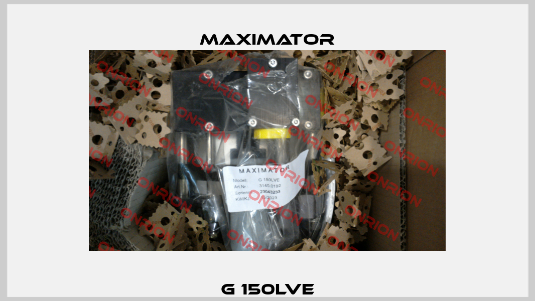 G 150LVE Maximator