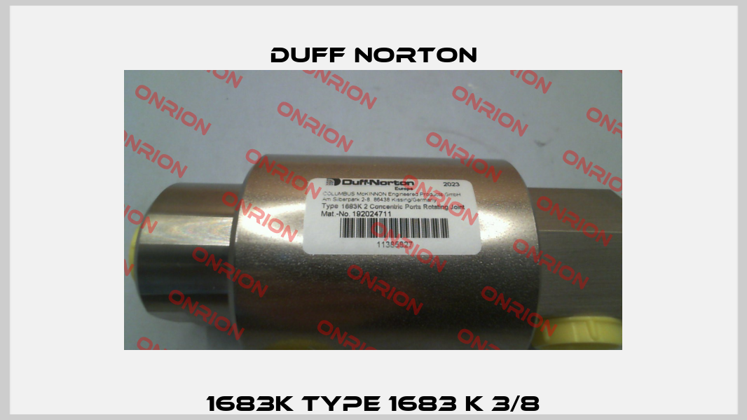 1683K Type 1683 K 3/8 Duff Norton