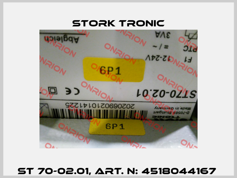 ST 70-02.01, Art. N: 4518044167  Stork tronic