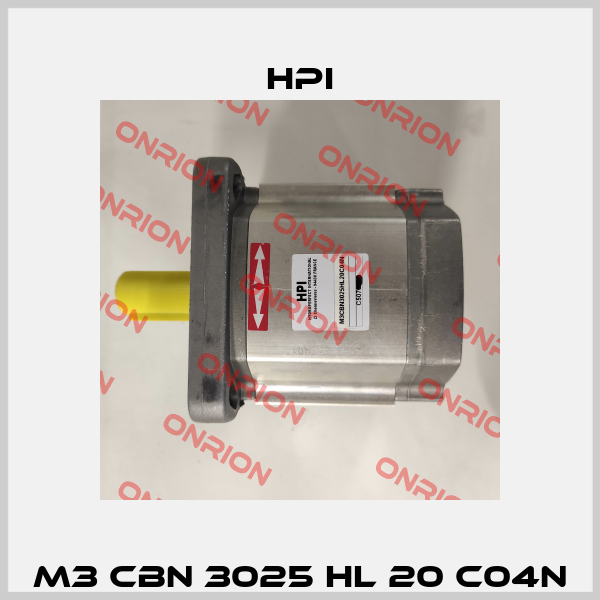 M3 CBN 3025 HL 20 C04N HPI