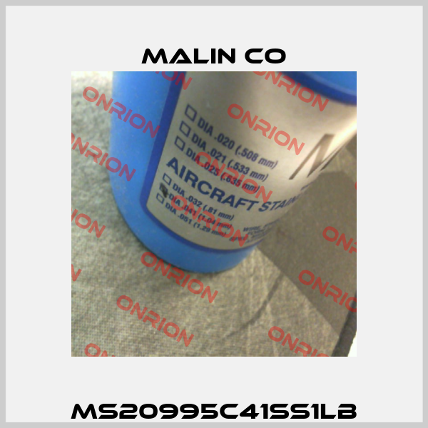 MS20995C41SS1LB Malin Co