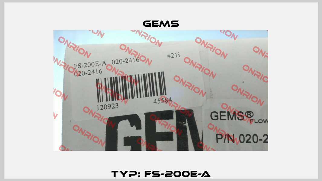 Typ: FS-200E-A Gems