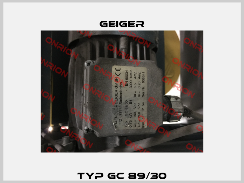 Typ GC 89/30 Geiger