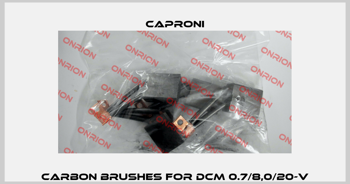 carbon brushes for DCM 0.7/8,0/20-V Caproni